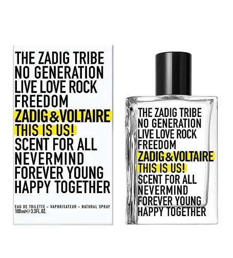 Zadig & Voltaire This Is Us! toaletná voda unisex 100 ml