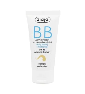 Ziaja BB krém pre mastnú a zmiešanú pleť BB krém pre mastnú a zmiešanú pleť SPF 15 Natural