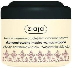 Kašmírové proteíny & amarantový olej koncentrovaná posilňujúca maska na vlasy 200 ml