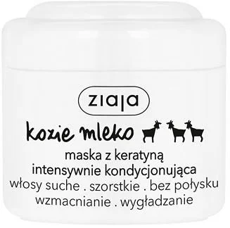 Posilňujúca maska na vlasy s kozím mliekom a keratínom 200 ml