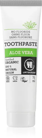 Urtekram Zubná pasta s aloe vera 75ml BIO, VEG