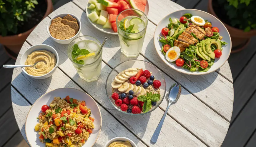 Ako jesť v lete ľahko a pritom byť stále sýti