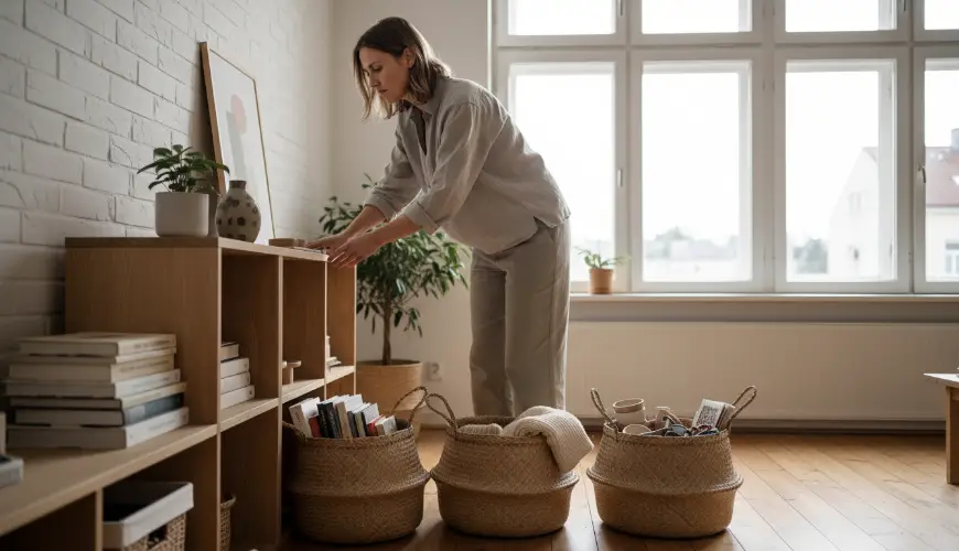 # Ako znížiť neporiadok doma bez vyhadzovanie vecí

Neporiadok v domácnosti môže byť stresujúci, ale