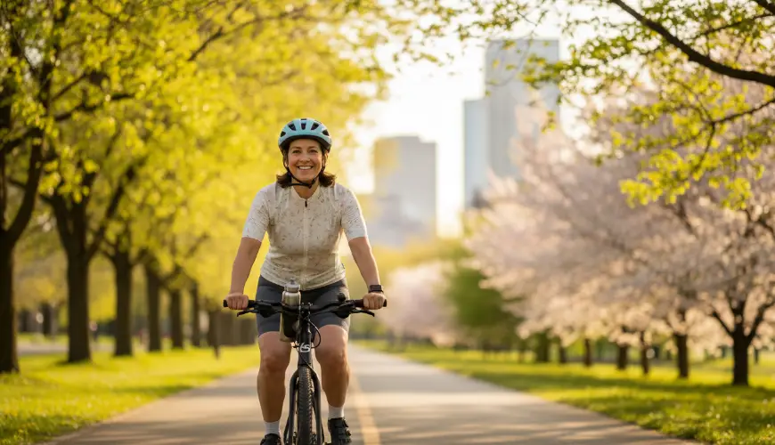 Jazda na bicykli prospieva telu aj mysli