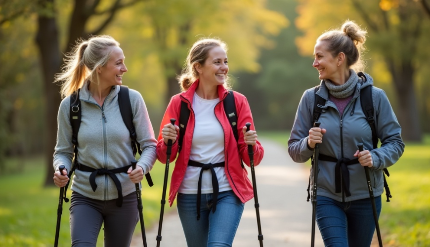 Nordic walking je chôdza s paličkami, ktorá zapojí celé telo a nezničí kĺby.