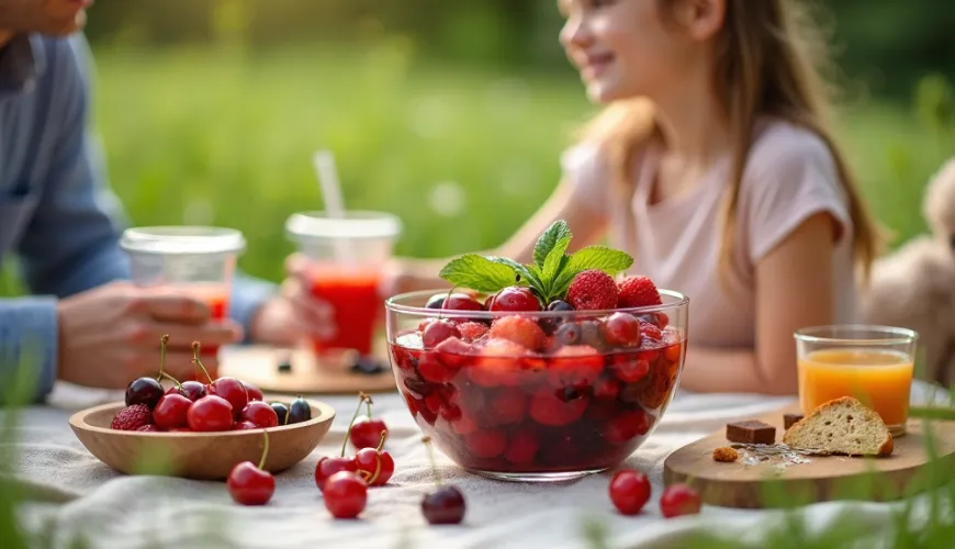 Ovocná bowle recept, čo zaručene zažiari na vašej záhrade