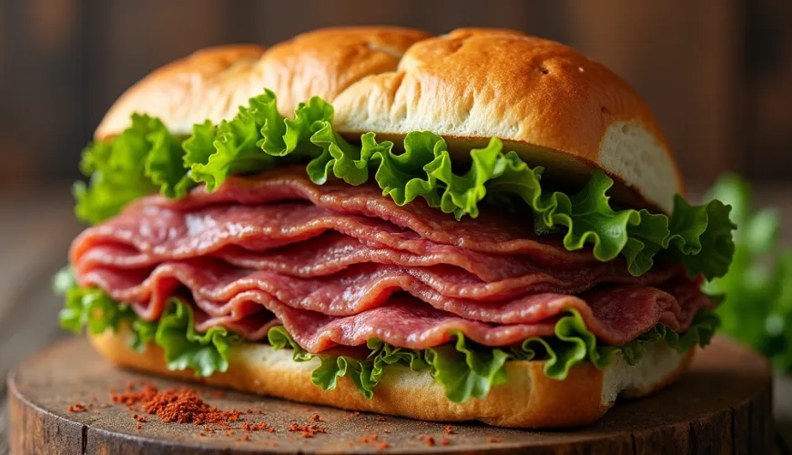 Pastrami sendvič ako ikona, ktorá dobýva slovenské stoly