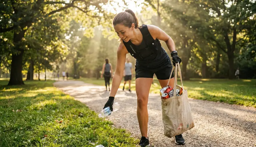 Plogging alebo ako behať a upratovať prírodu