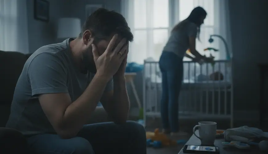 Popôrodná depresia sa týka aj mužov