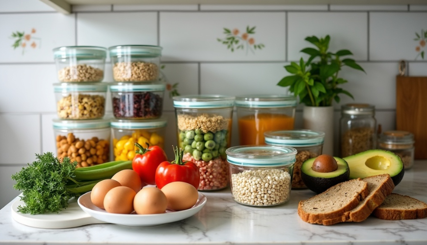 Pripravte si rýchle a zdravé jedlá bez námahy vďaka chytrej zásobe v chladničke a v špajzi