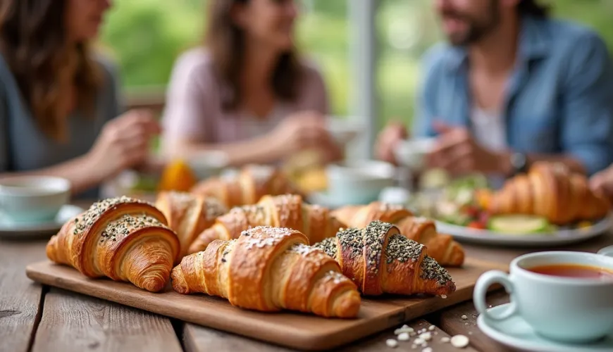 Slané croissanty z lístkového cesta, ktoré očaria vaše chuťové poháriky