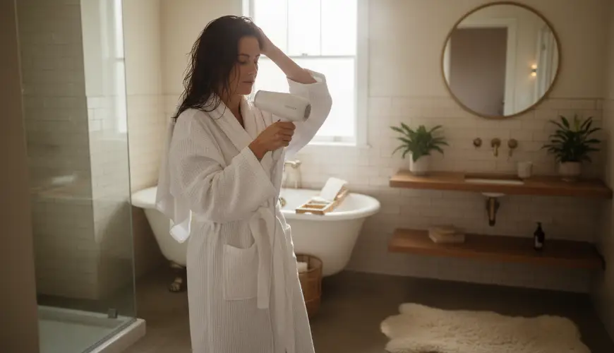 Správne sušenie vlasov vám pomôže získať zdravý lesk a zbaviť sa nepríjemného krepatenia