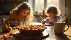 Hruškový koláč s mrveničkou pripravíte s jednoduchými a dostupnými surovinami