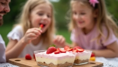 Jahodové tiramisu je ľahká varianta, ktorú musíte vyskúšať