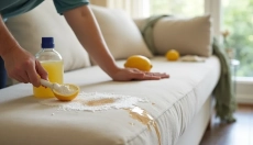 Ako vyčistiť škvrny na sedačke a vrátiť jej dávnu krásu