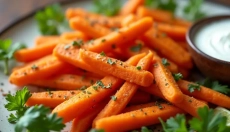 Mrkvové hranolky môžu nahradiť zemiakové, pretože sú ľahšie, voňavé a krásne sa korenia.