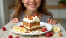 Rýchly a jednoduchý kinder mliečny rez recept pre vašu kuchyňu