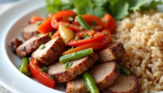 Rýchly obed z bravčového stehna pre jednoduchú a chutnú prípravu