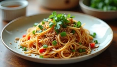 Ryžové rezance so zeleninou ako obľúbená voľba pre zdravé varenie