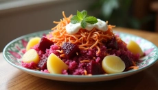 Šuba recept - vrstvený šalát plný spomienok a skvelých chutí