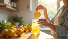 Voda s citrónom večer pomáha detoxikácii a lepšiemu spánku