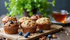 Zdravé muffiny z ovsených vločiek a banánu na každú príležitosť