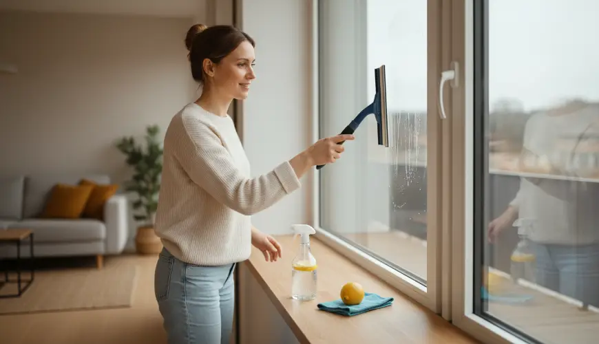 Vyskúšajte jednoduchý trik na lesklé okná bez šmúh